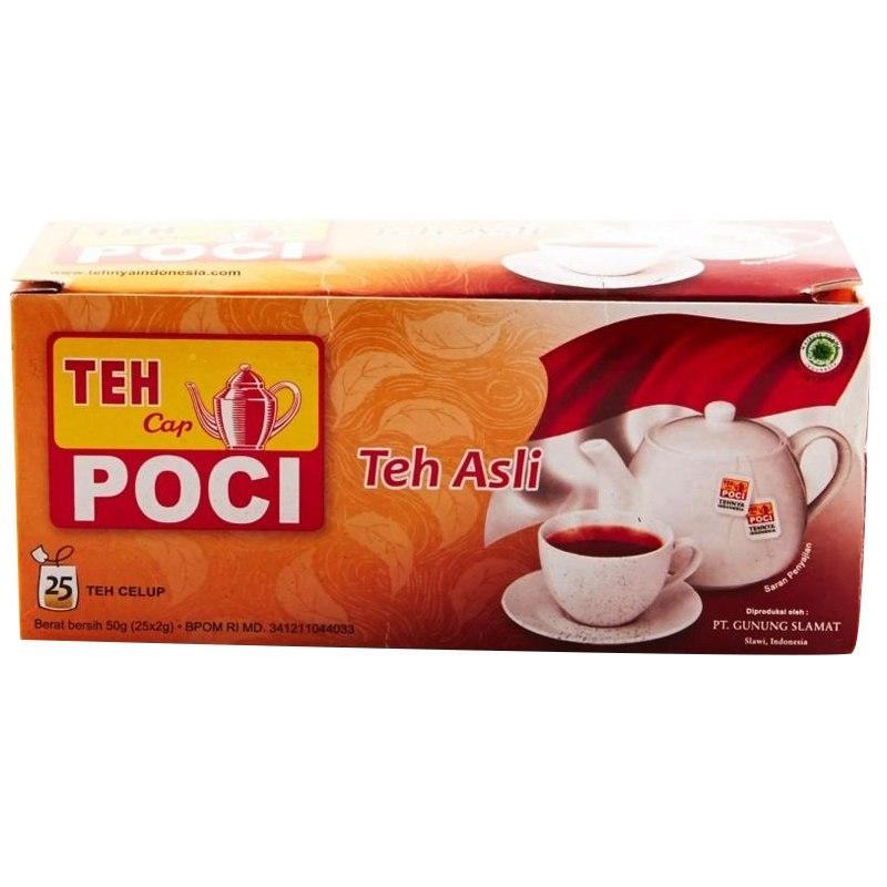 Teh Poci Asli Celup 50 Gr Isi 25 Kantong 