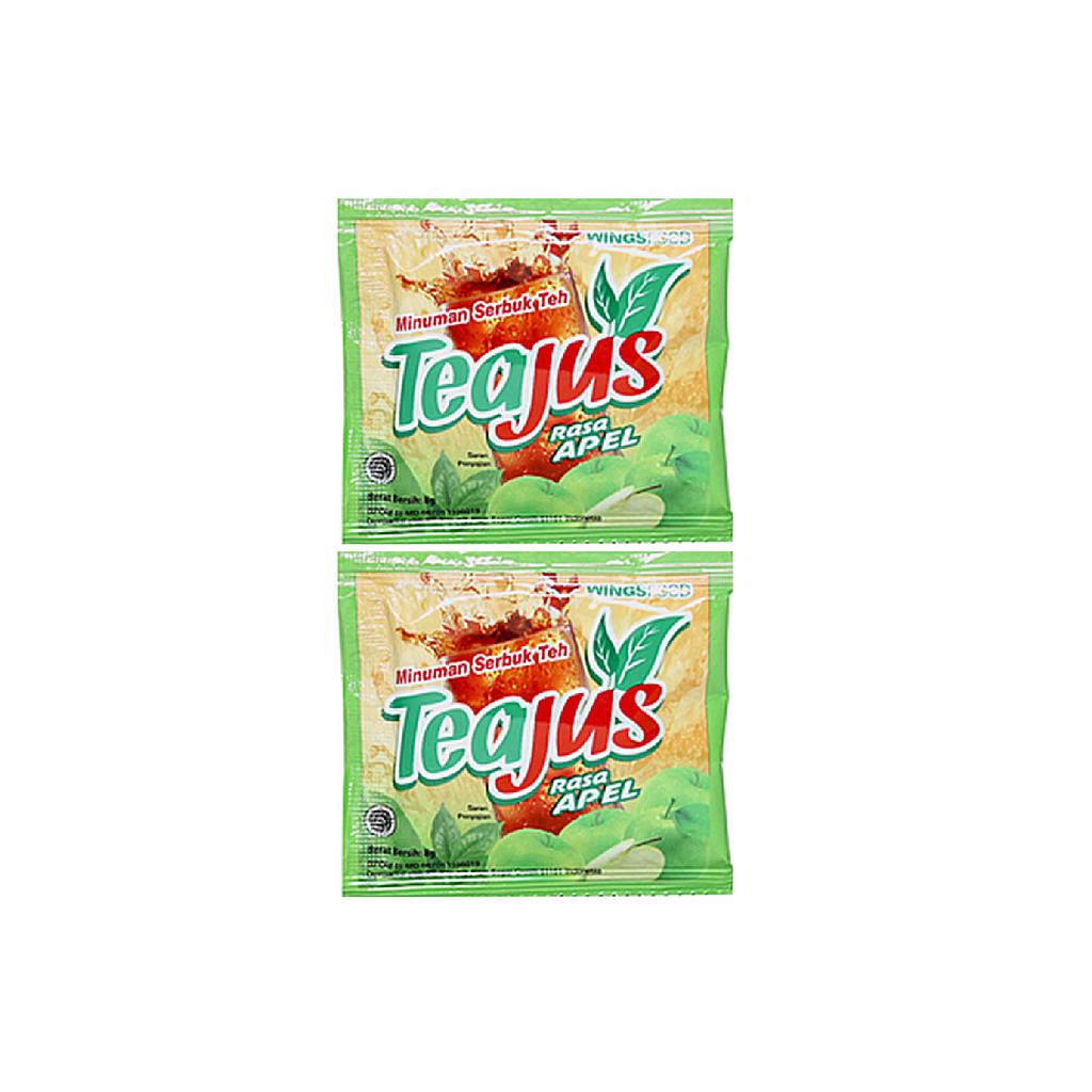 Teajus Apel Sachet 8 Gr Renceng 10 Pcs