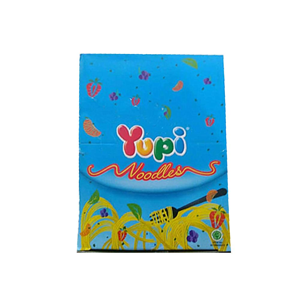 Yupi Noodles 7 Gr Plastic Pack Box Isi 24