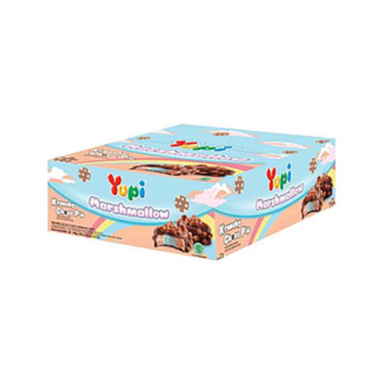 Yupi Marshmallow Krunchy 4,5 Gr Box Isi 24