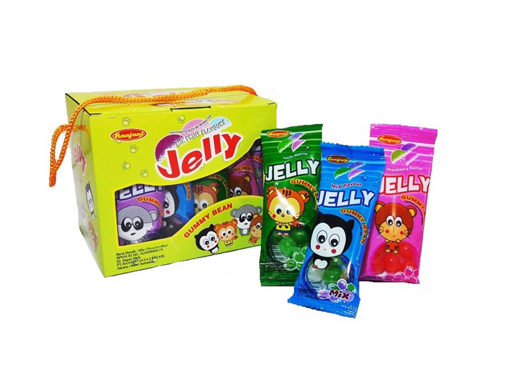 Rinjani Jelly Gummy Bean  Plastik 5 G Box Isi 30