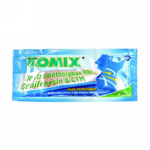 Komix Rasa Peppermint Sachet 7 Ml