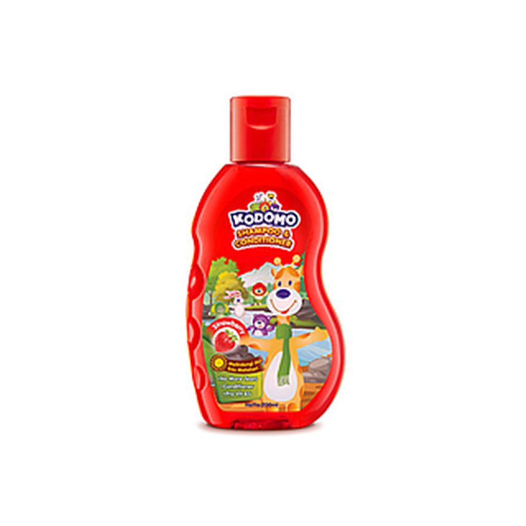 Kodomo Shampoo Conditioner Strawberry 45 Ml
