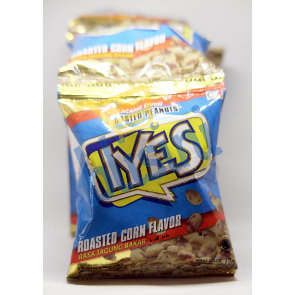 Iyes Kacang Panggang Rasa Jagung Bakar 12 G