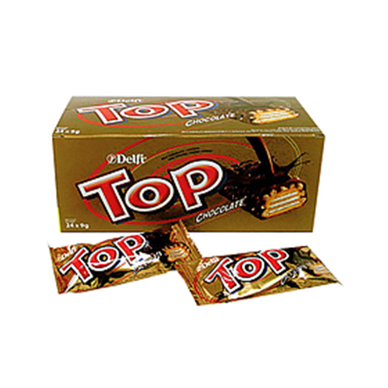 Delfi Top Chocolate Wafer 1 Pack 24 Pcs