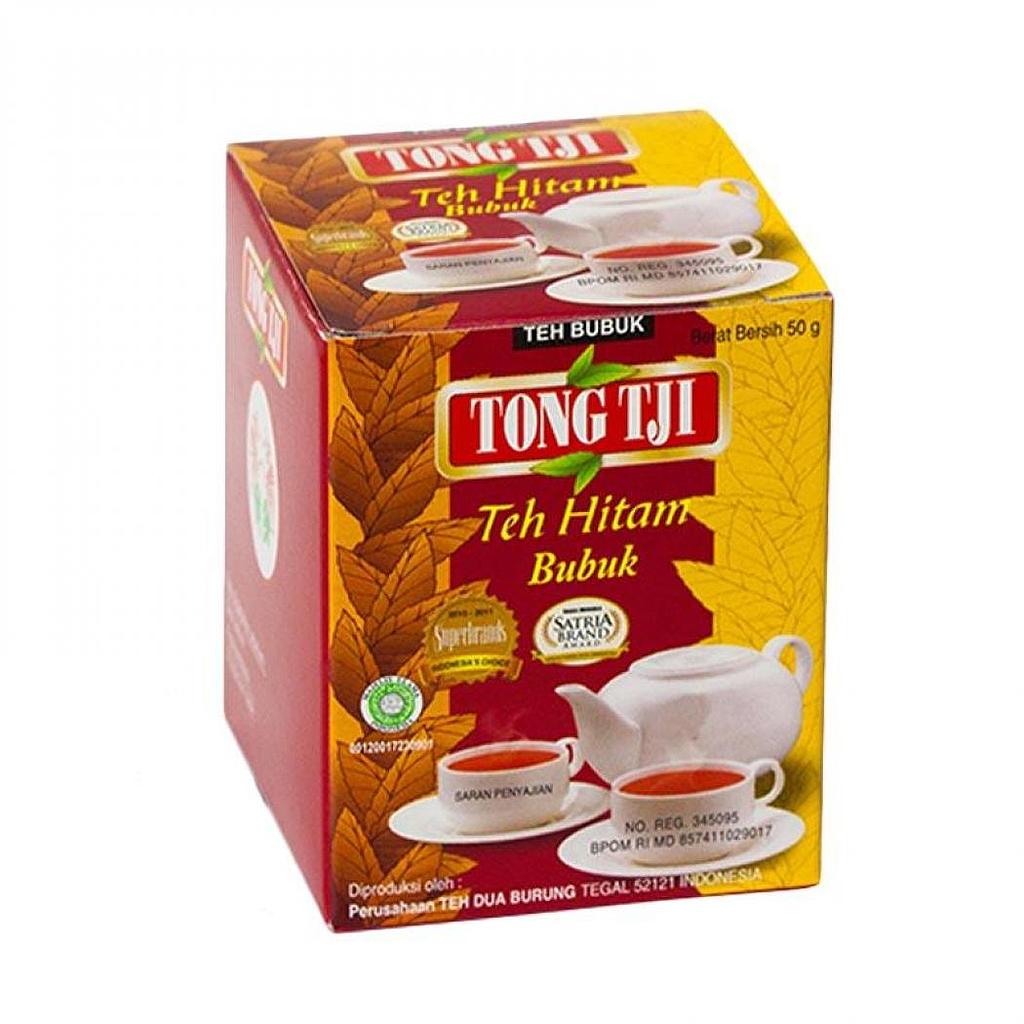 Tong Tji Teh Hitam Bubuk 50 Gr