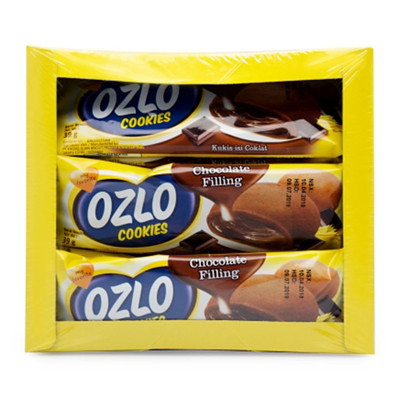 Ozlo Cookies Chocolate 39 G Isi 12