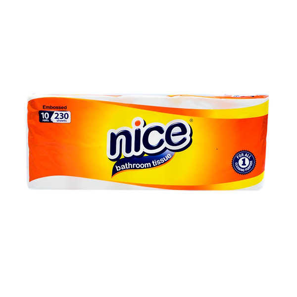 Nice Tissue Roll White 230 Sheet Roll