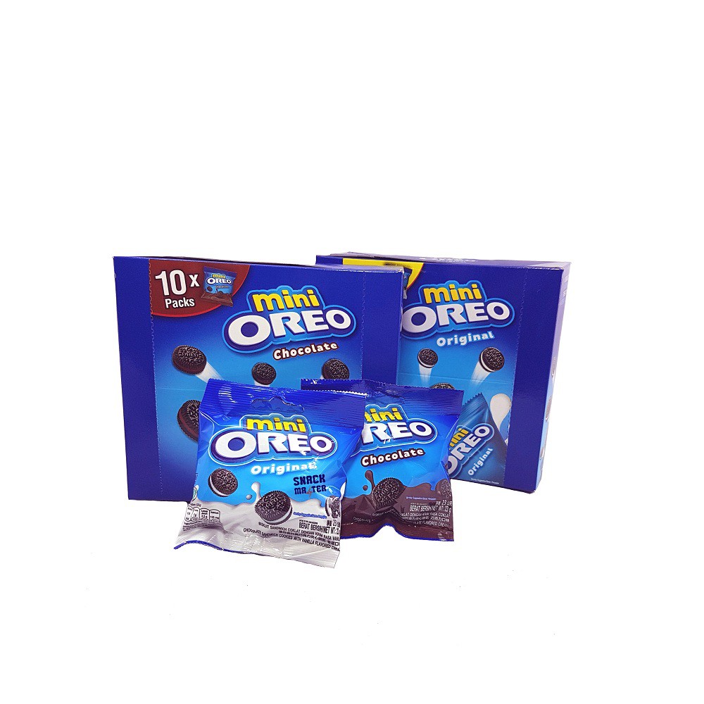 Mini Oreo 1 Dus Isi 10 Sachet 23 G
