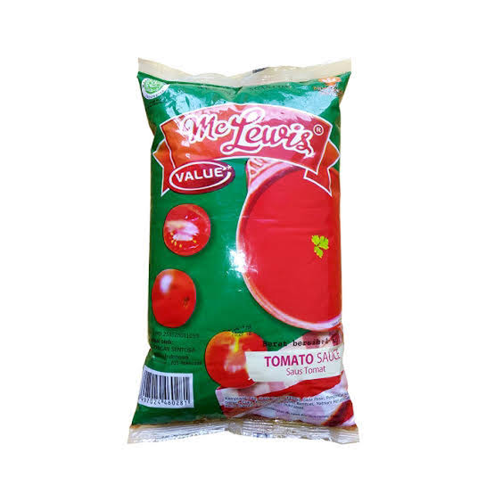 Me Lewis Value Saus Tomat Pouch 1 Kg