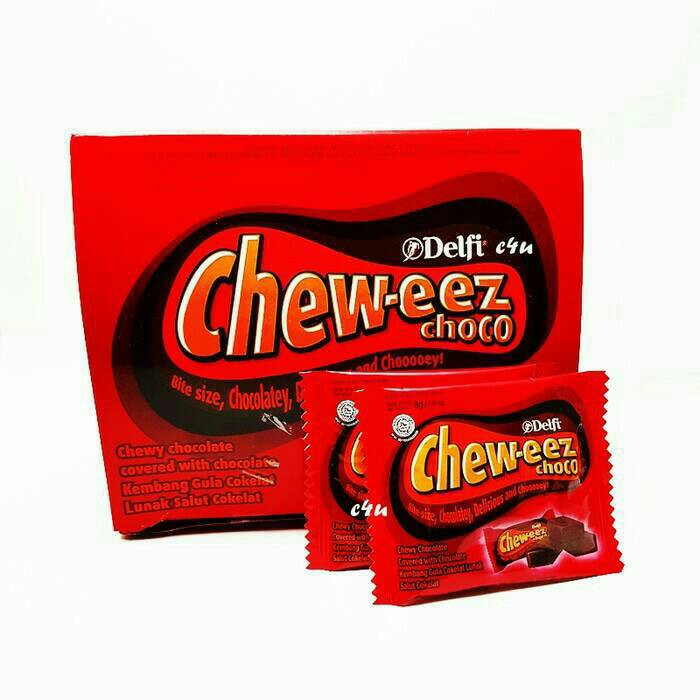 Delfi Chew-Eez Choco Box isi 20 Pcs