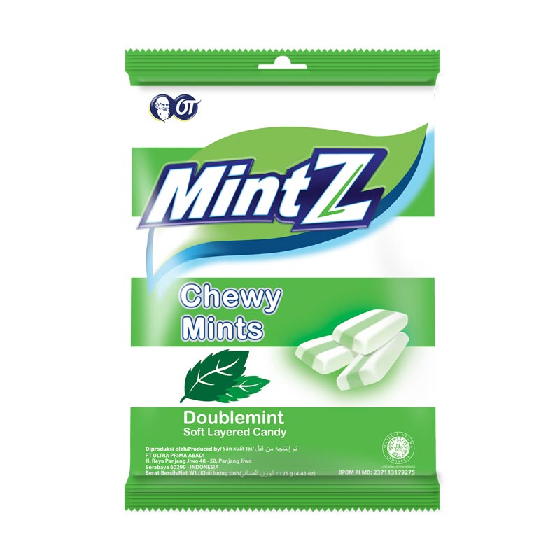 Mintz Chewy Mints Doublemints 125 G