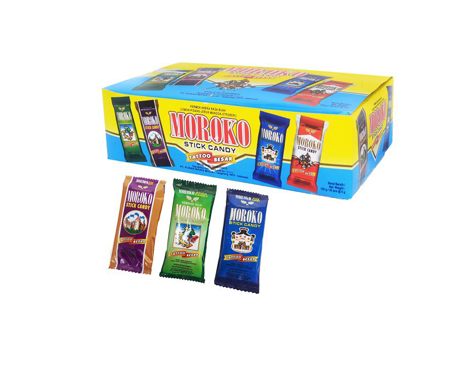 Moroko Stick Candy 6 G Box Isi 20