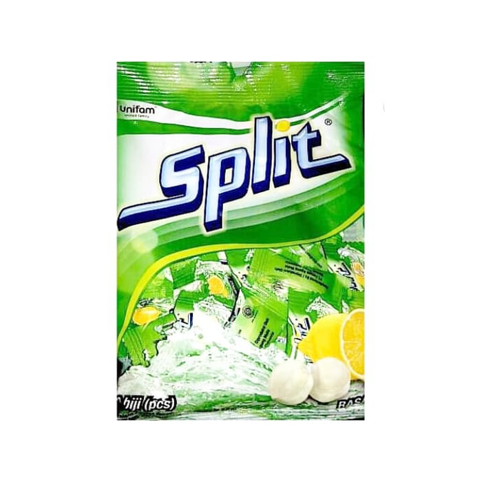 Split Permen Lemon Plastik Pack 75 G