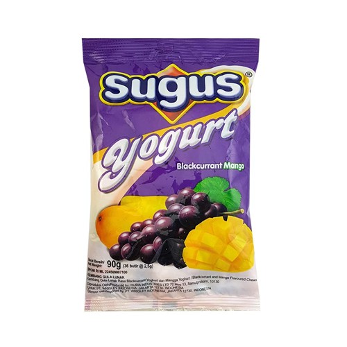 Sugus Yogurt Blackcurrant Mango Plastic Pack 90 G