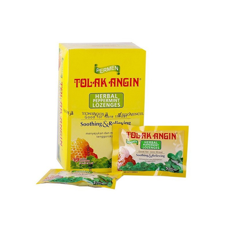 Tolak Angin Permen Herbal 150 G Box Isi 15 Sachet