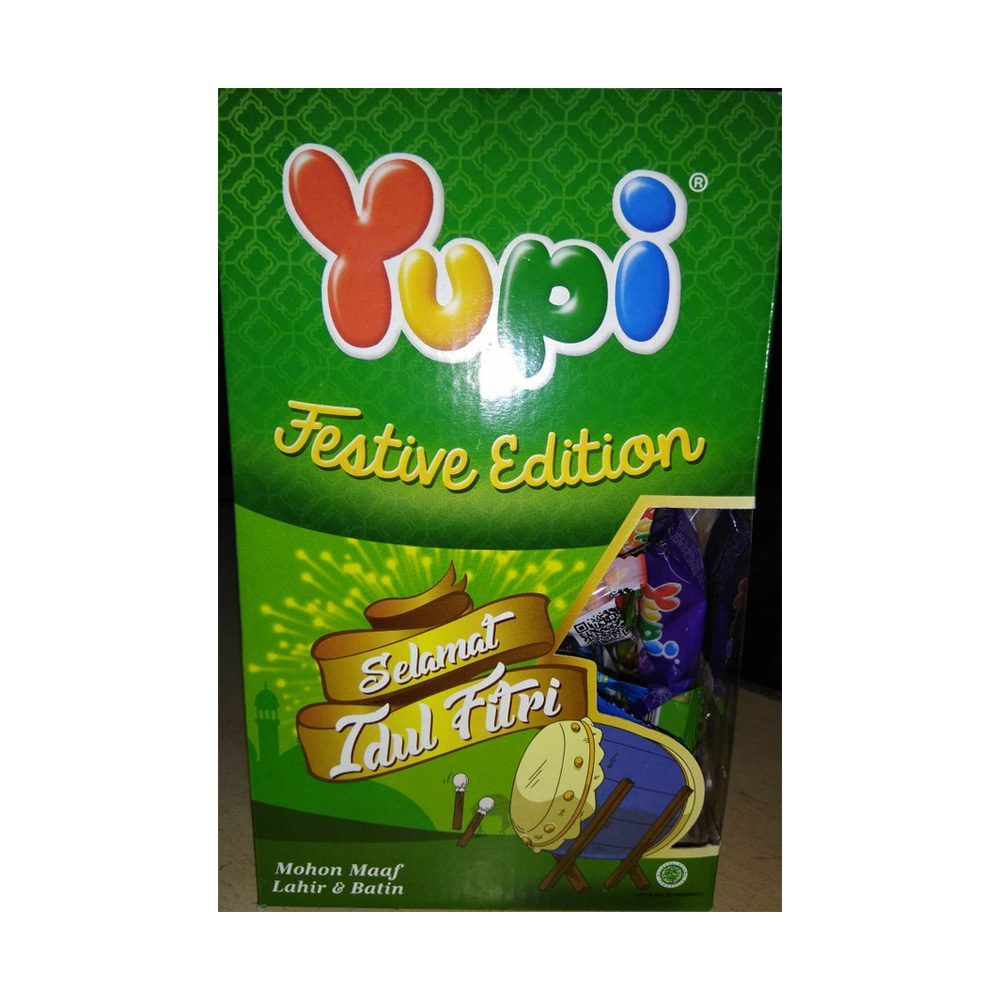 Yupi Festive Edition Plastic Pack 8r G Karton Isi 26