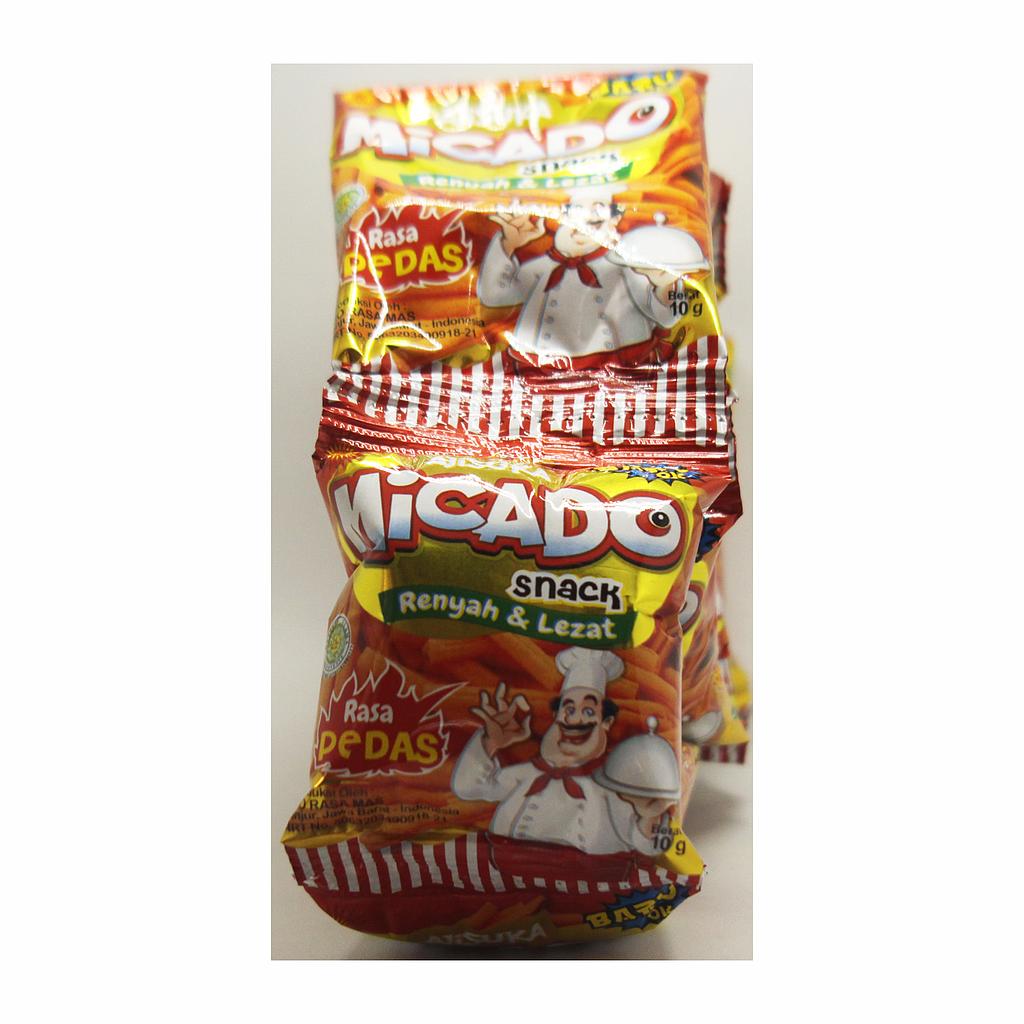 Micado Snack Rasa Pedas 10 G