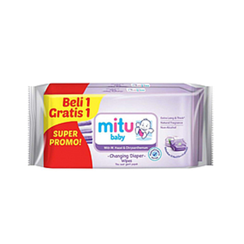 Mitu Changing Diaper Wipes Beli 1 Dapat 1